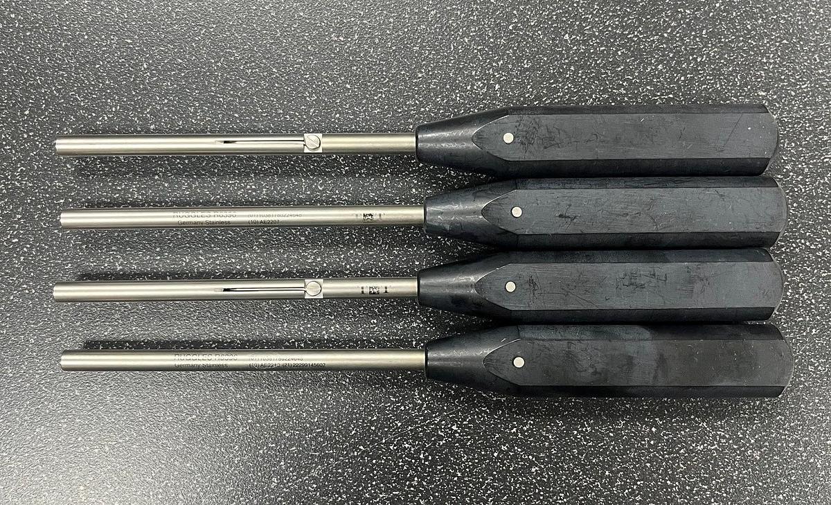 Used Ruggles Anterior Cervical Fusion Screwdriver R6396