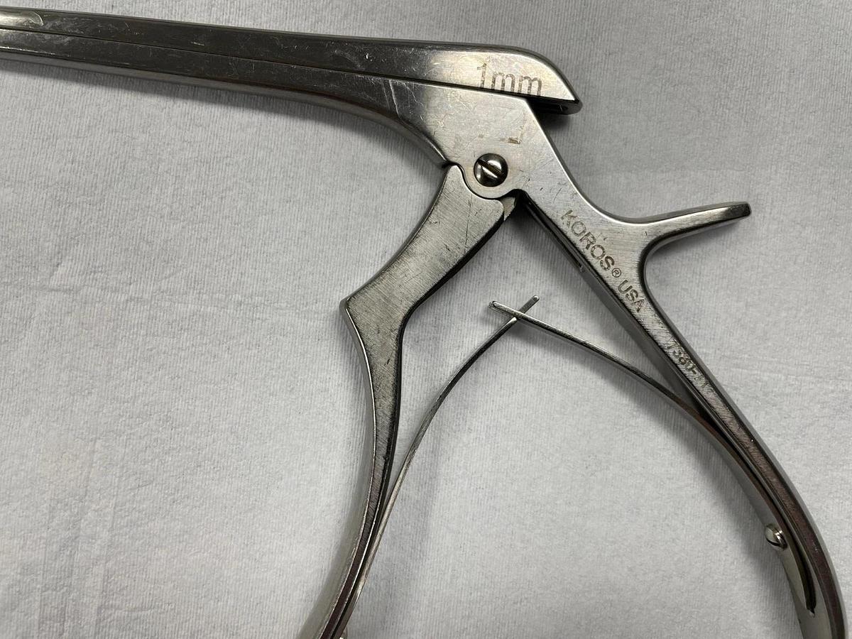 Used Koros Kerrison Rongeur-1mm- 7380-71