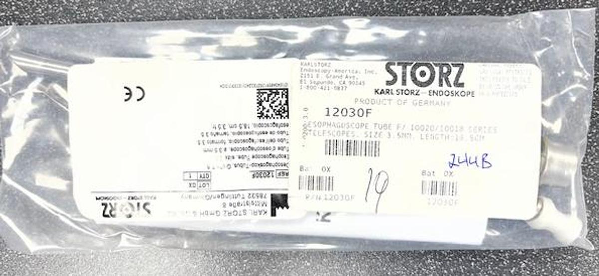 Storz 3.5mm Esophagoscope Tube - 12030F