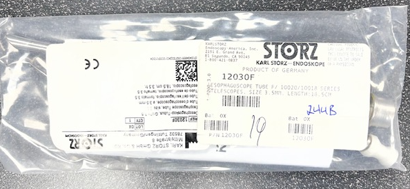 Storz 3.5mm Esophagoscope Tube - 12030F 