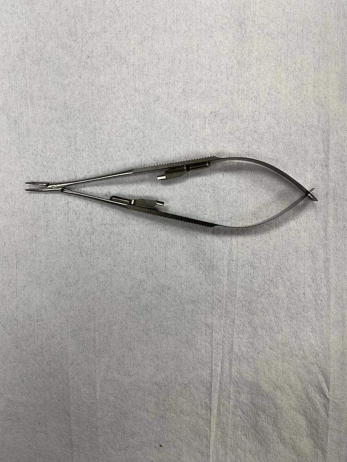 Used Jarit 355-407 5.5" Castroviejo Surgical  Needle Holder