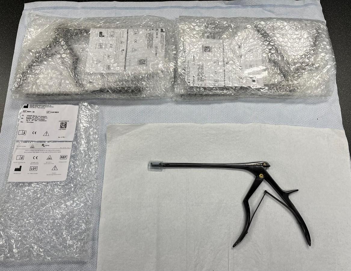 Used Fehling Ceramo Kerrison Punch - NNM-3S - 6.0mm with ejector - NEW IN PACKAGE