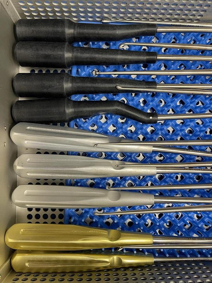 Used American Surgical Spine Curette Set