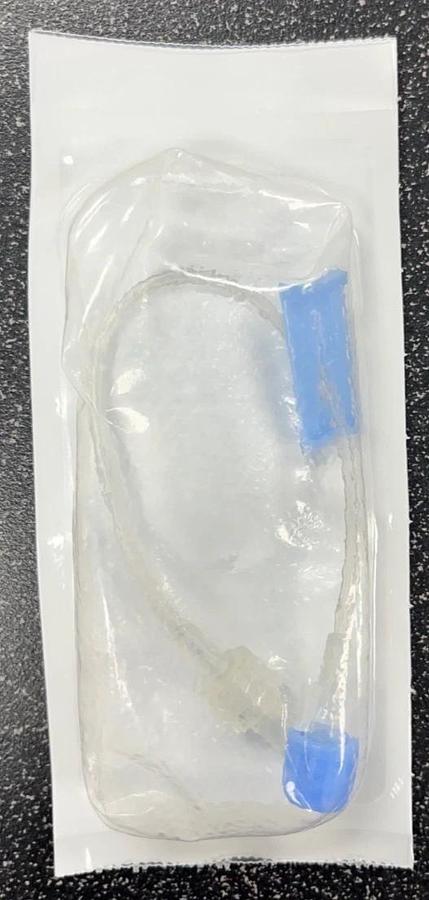 Used Baxter I.V. Catheter Extension Set w Male Luer Lock Adapter - Case of 50