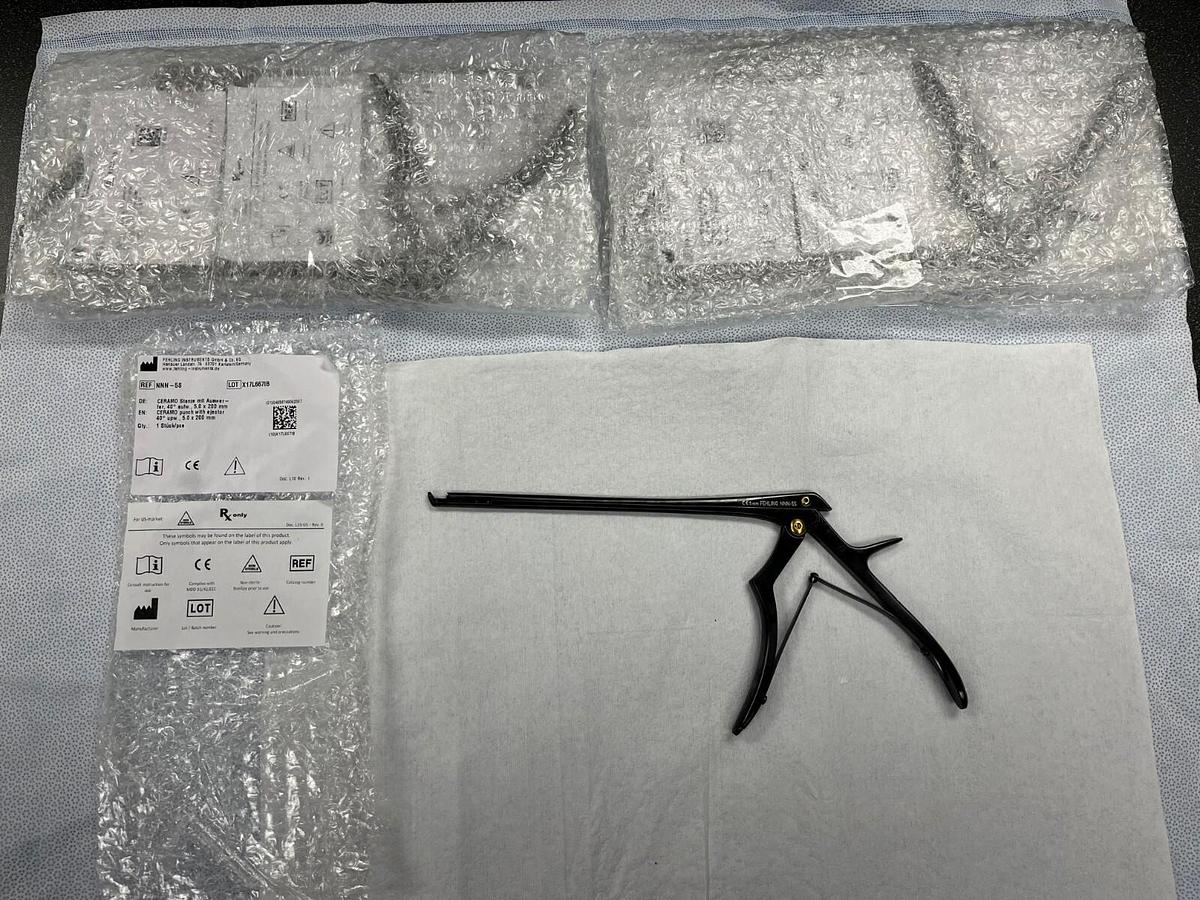 Used Fehling Ceramo Kerrison Punch - NNN-5S - 5.0mm with ejector - NEW IN PACKAGE