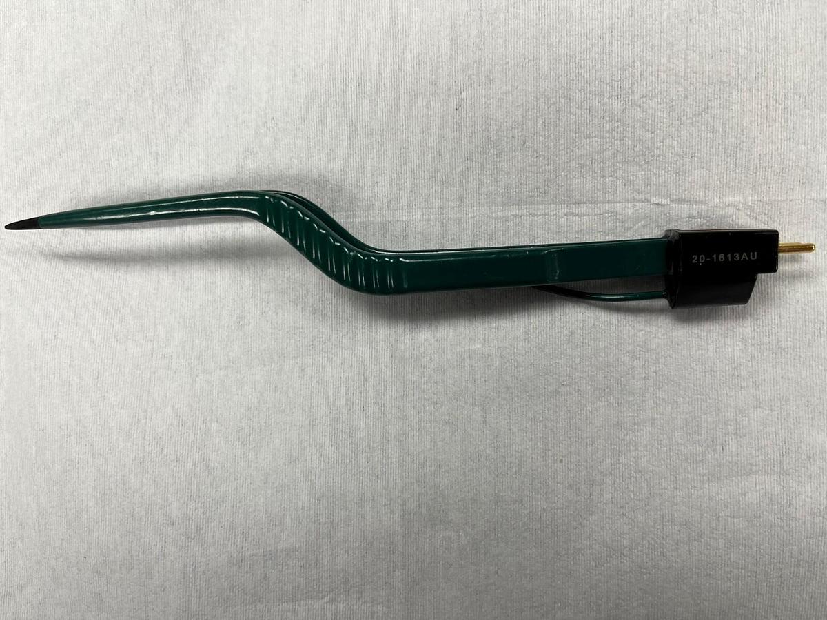 Used Kirwan Yasargil 6.25" Bayonet Non-Stick Bipolar Forceps 20-1613AU