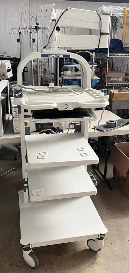Used OLYMPUS Visera Elite 190 Video Endoscopy Tower - OTV-S190 / CLV-S190
