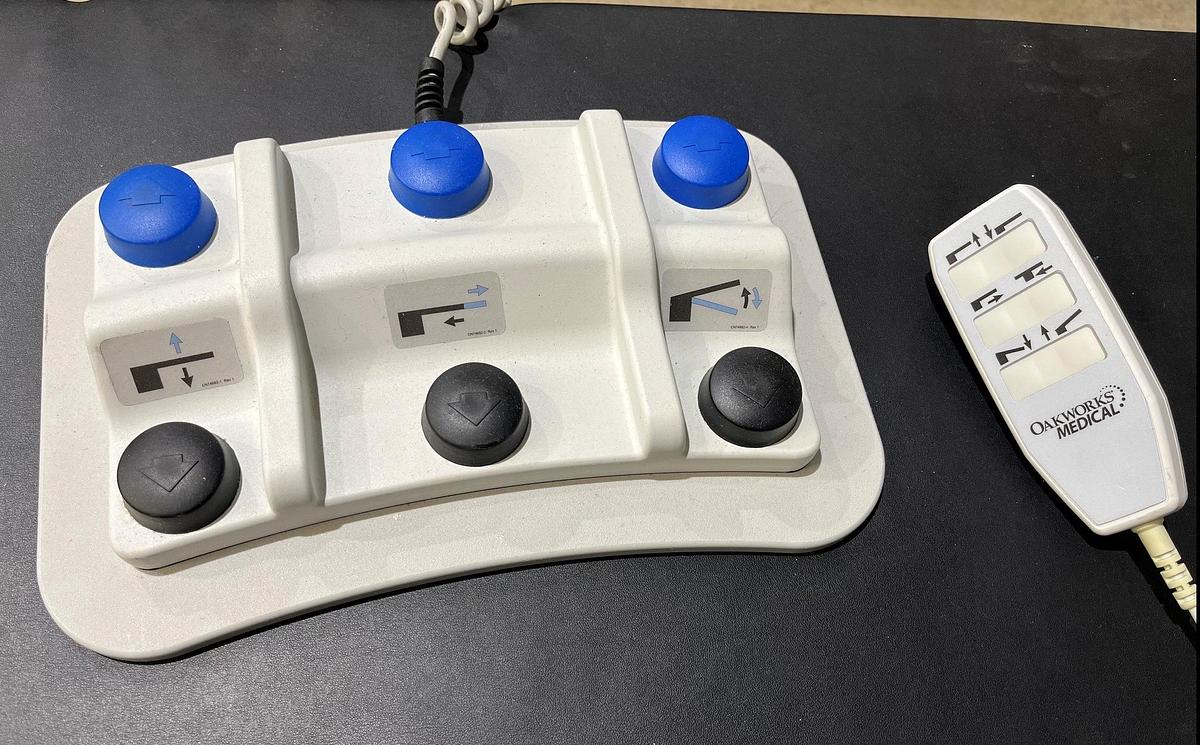Used Oakworks CFPM301 Integrated Headrest Pain Management Table 