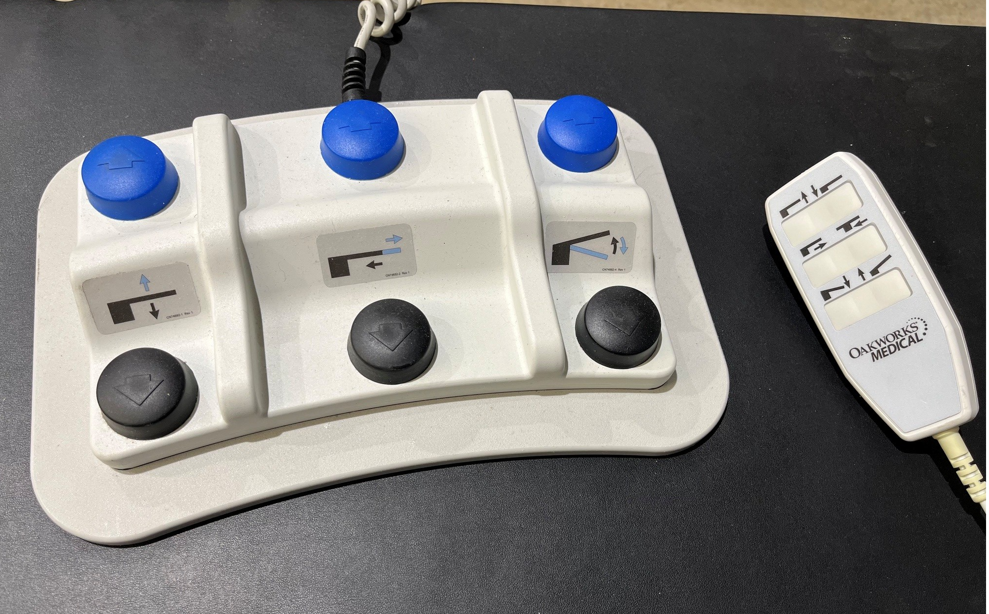 Used Oakworks CFPM301 Integrated Headrest Pain Management Table 