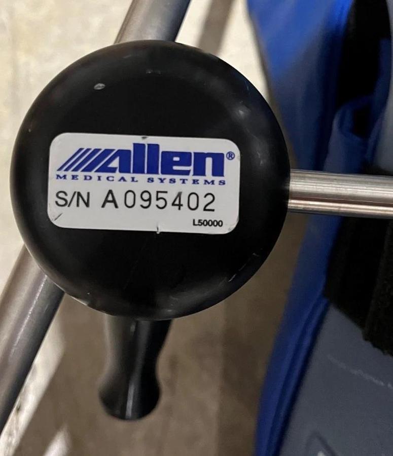 Used Allen Medical Surgical Stirrups w Pads