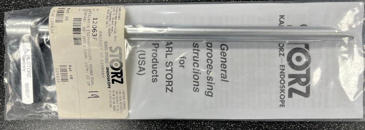Used Karl Storz Esophagoscope 12063F