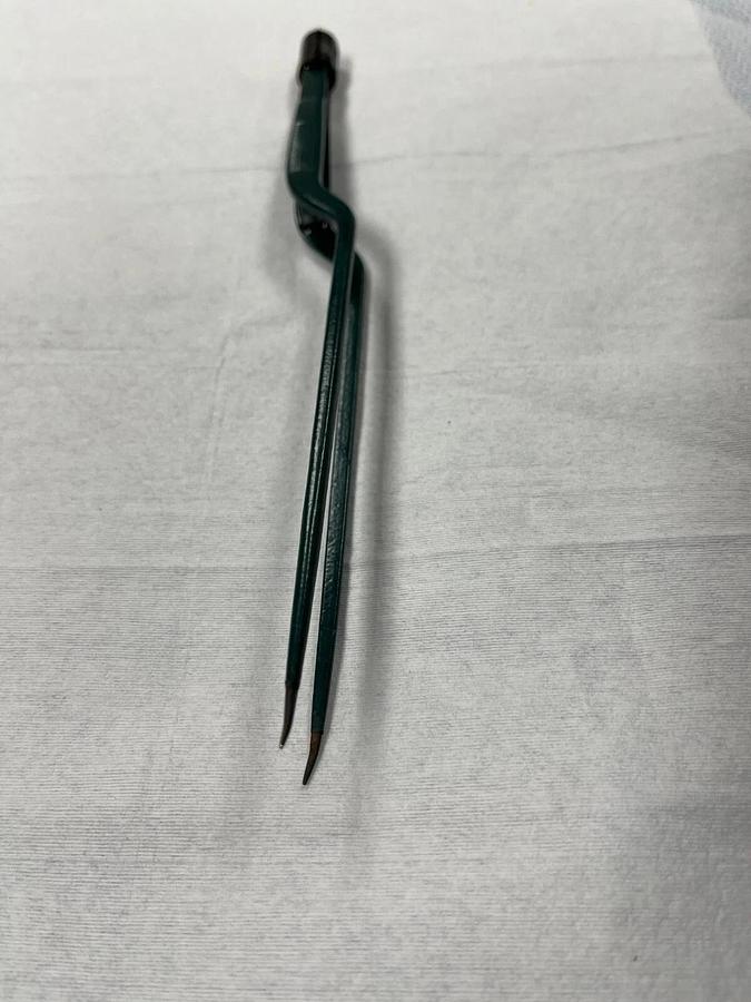 Used Kirwan Hardy 9.5" Bipolar Forceps With Stop 12-1436AU