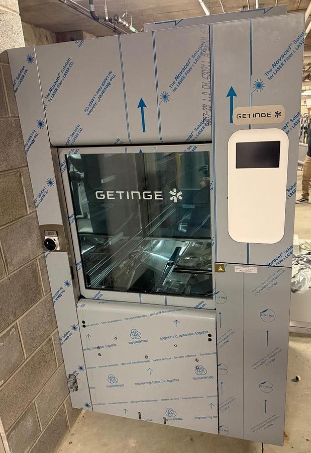 Getinge 8668 Washer Disinfector - Double Door Pass Thru - Steam - 208V - 3 Phase
