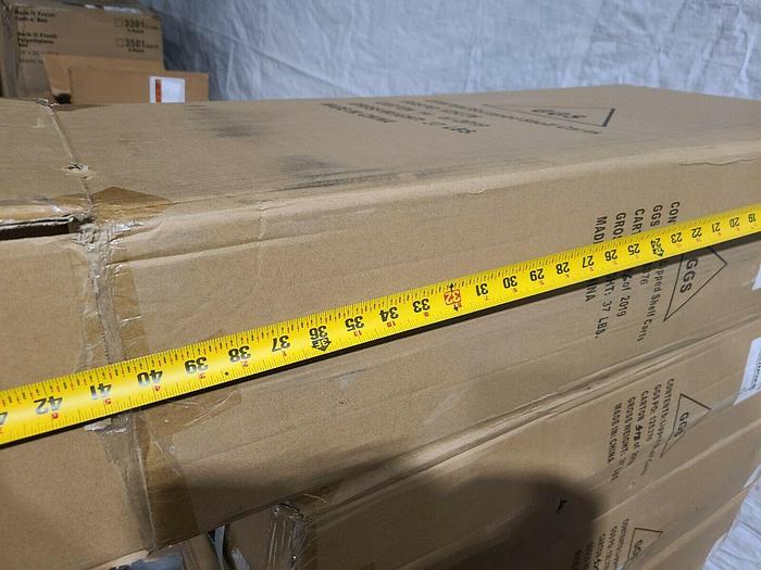 Used Grainger 5UTH8 Lipped Shelf Rolling Cart NEW IN BOX! 4 Available Dark Gray