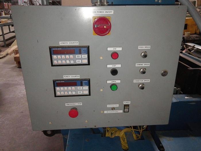 Used 84" ROSENTHAL SHEETER MODEL WA-S-7-HHUBSHTRAAAC24 (TWO AVAILABLE) MFG. 2000