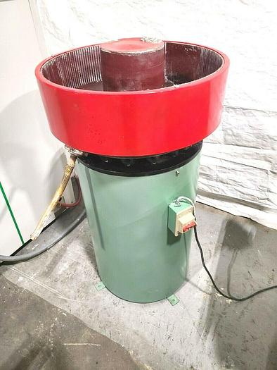 Used Bel Air Finish Master 1.3 CFt Vibratory Finishing Machine FM-4000 Polish Deburr