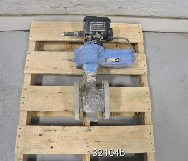 Used Neles Jamesbury R23CAV3CCJDV 3" V-Ball Control Valve #32104