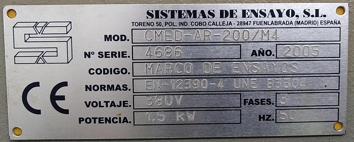 Usado Prensa de laboratório SISTEMAS de ENSAYO