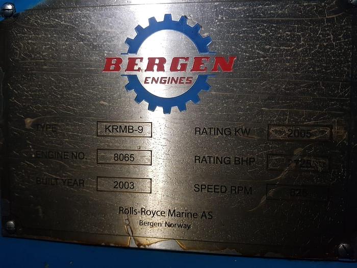 Used 2003 Bergen KRMB-9