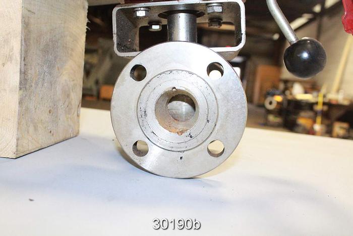 Used Marwin 1.5" Control Ball Valve (Stainless Steel) #30190