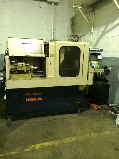 Used Nomura NN-25RYA Swiss Style CNC lathe