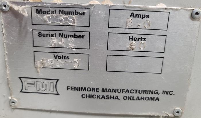 Used Feinmore 258 Auto Punch In Line with Bookletmakers/Folders