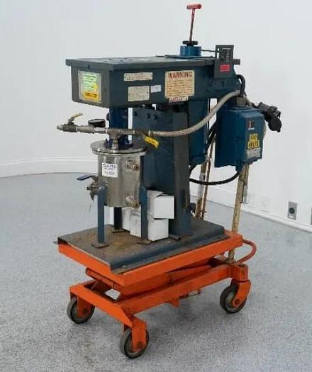 Used 2 HP HOCKMEYER HIGH SPEED LAB VACUUM DISPERSER – JACKETED – XP (#9723)