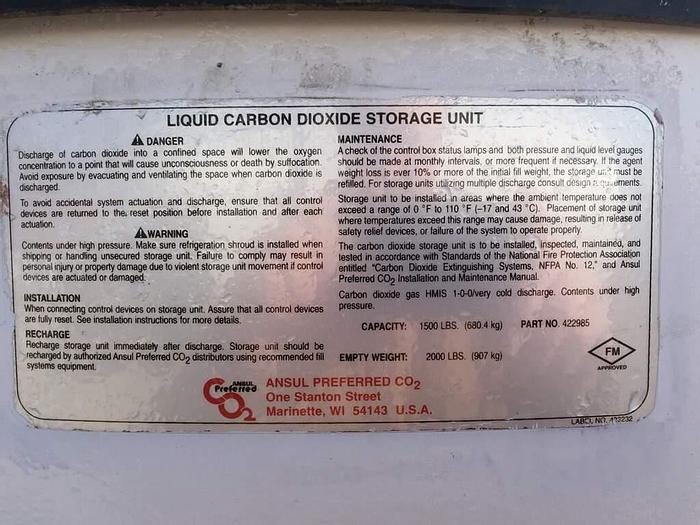 Used 1500 Pound Mini Vessel