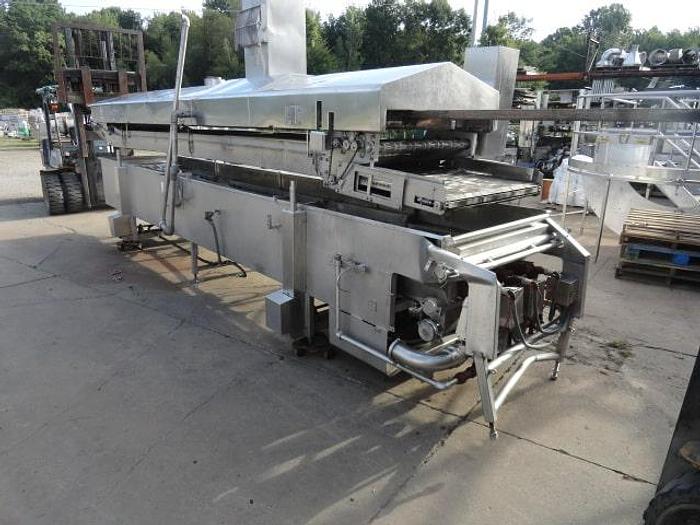 Used Heat and Control Continuous Fryer. MD# DFF3616