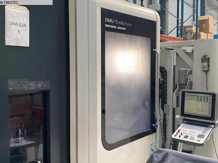 Used 2009 DMG DMU70 EVOLUTION linear5 achsen