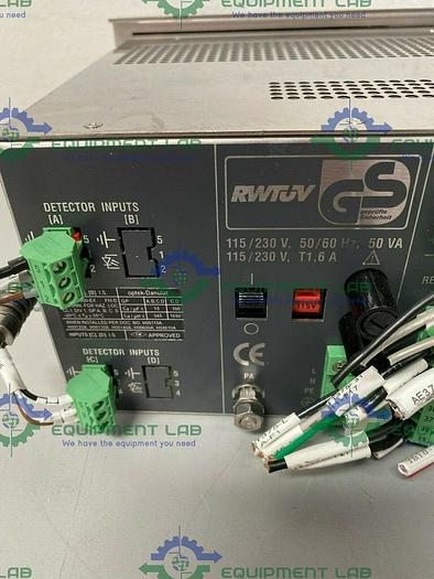 Used Optek Control 4000 C4222-EX FM-D Photometric Analyzer Converter 115/230V