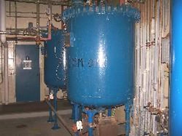 Used Pfaudler 300 gallon glass lined #5015 tank