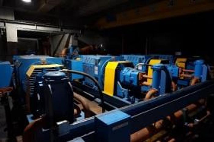 Used Press Forging Open Die Hydraulic HBE Korean