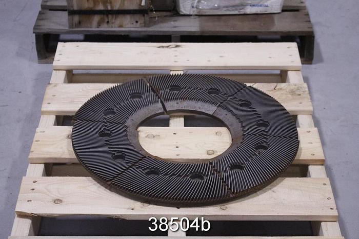 Used Andritz Sprout Bauer 22TF 22" Refiner Plate Set #38504