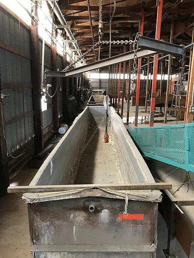 Used Complete Operation Powder Coating Room