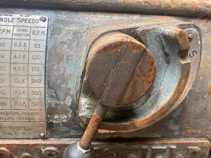 Used Oldfield & Schofield Gap Bed Center Lathe