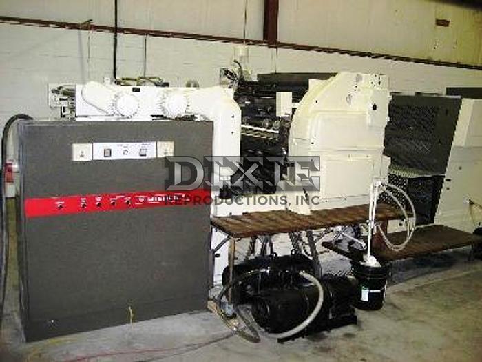 Used Dixie UV Conver Offset Press