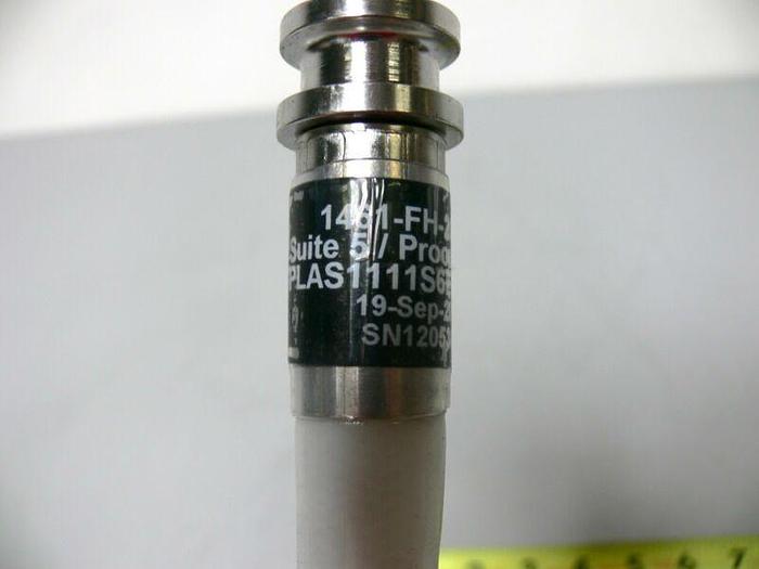 Used Integra Co CLEAR-mark 08PLAS1111S6EP0009.25K 9.5" Reinforced Hose 1" OD Sanitary