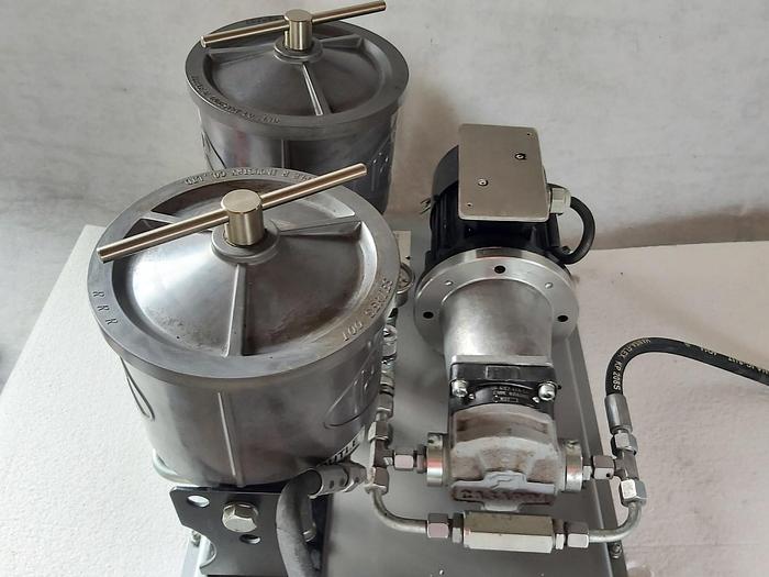 Gebraucht Hydraulikpumpe mit Filter, KP20.4-DO-82E2-LEA/EA, 2x R 100,  gebraucht-Top