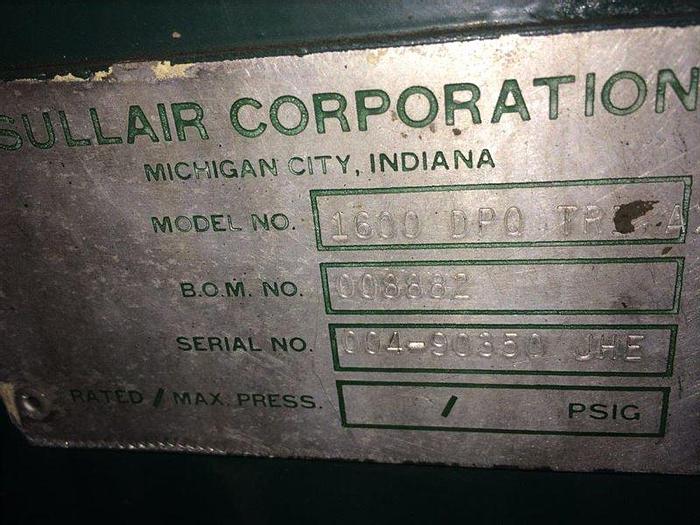 Used 0 Sullair 1600 DPO