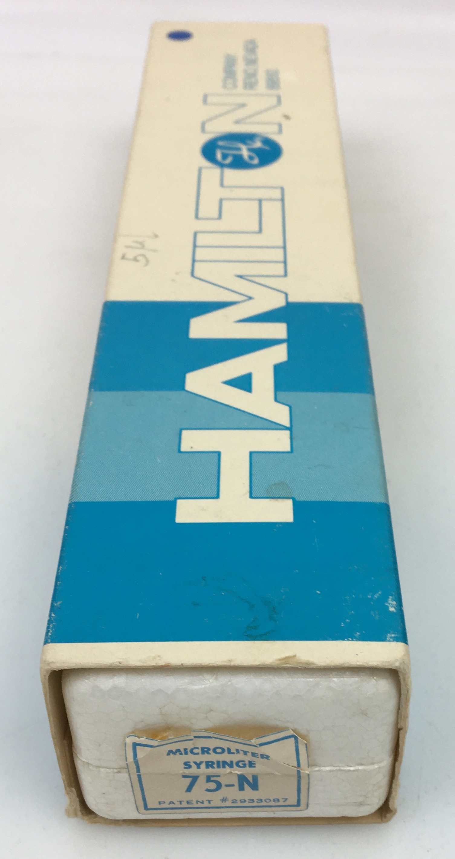 Used Hamilton 87900 Microliter #75-N Injection Syringe - 5μL