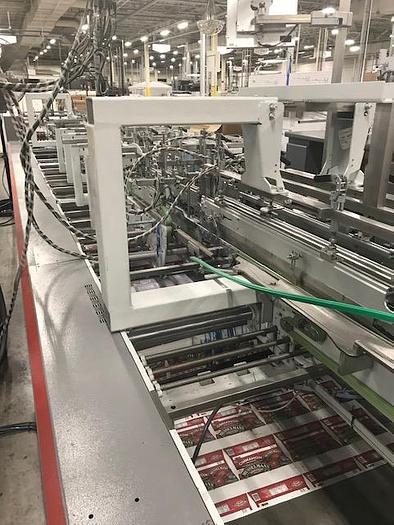 Used 2012 Bobst Expertfold 110-A