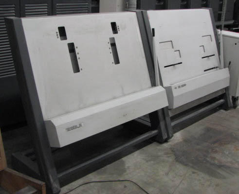 Used Heidelberg Autoplate printing plate punch and folding 2002