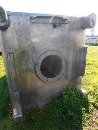 Used Bin, 50 CF, S/st, 46" X 41" X 43", Tote, (18) #H733269