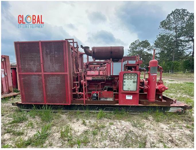 Used Item 0599 : Sullair 900/350 Air Compressor & Ariel JPG/2 Booster Combo
