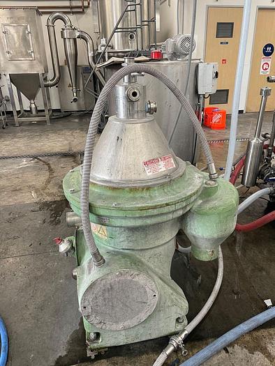 Used Centrifuge, Disc, Auto, Westfalia, WSC20-01-506, 15 HP #A744722