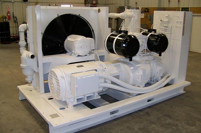 Refurbished Gardner Denver EAU99P 300 HP Rotary Screw Air compressor airend warranty