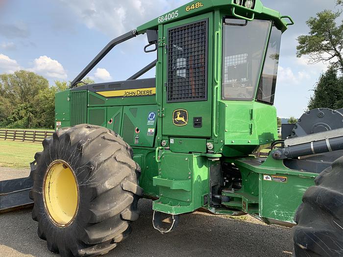 Used 2018 John Deere 648L Grapple Skidder