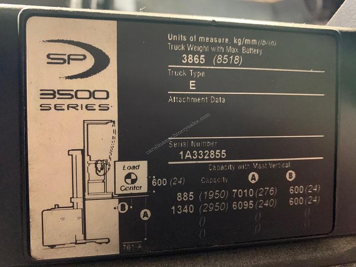 Used Crown Forklift SP3500 Series