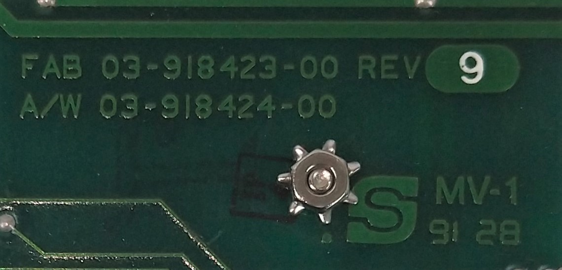 Used Varian 03-918422-00 CPU IBDH Motherboard for Varian Star 3400 GC